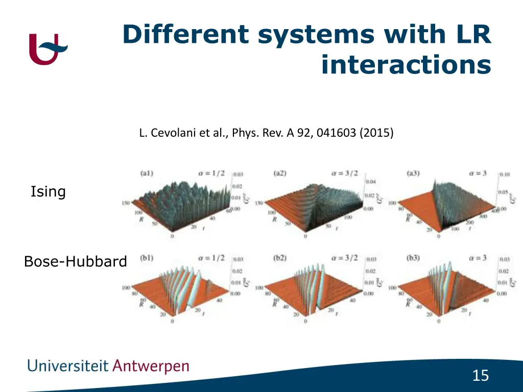 different systems with lr