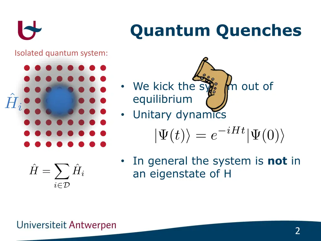 quantum quenches