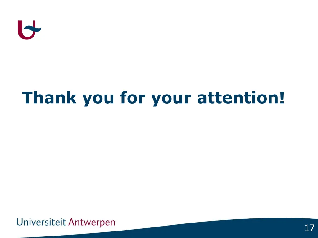 thank you for your attention