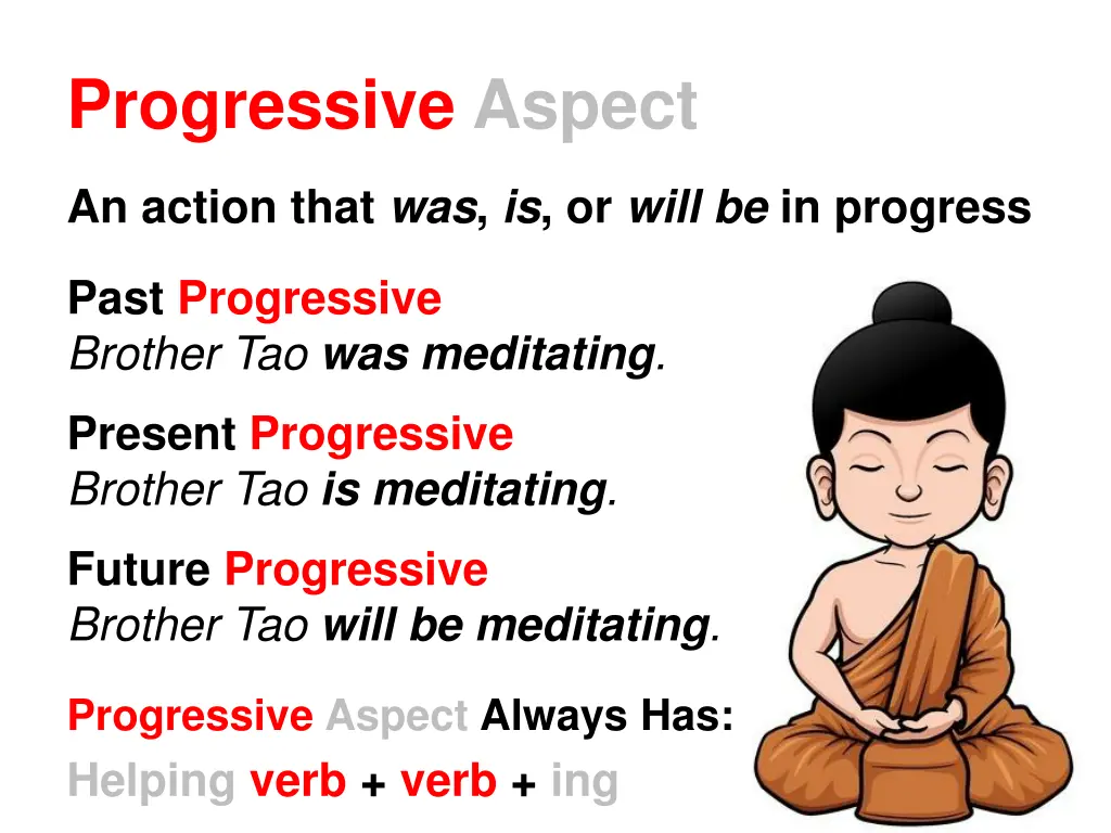 progressive aspect