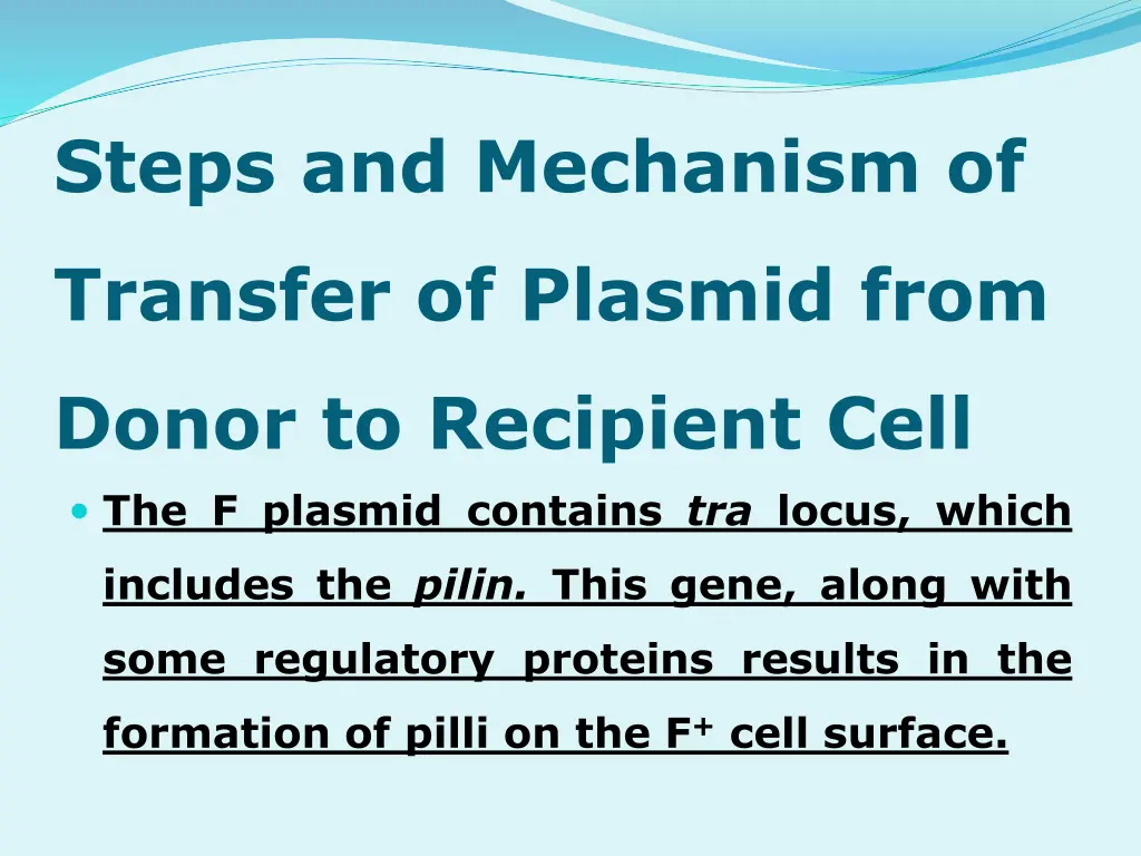 steps and mechanism of