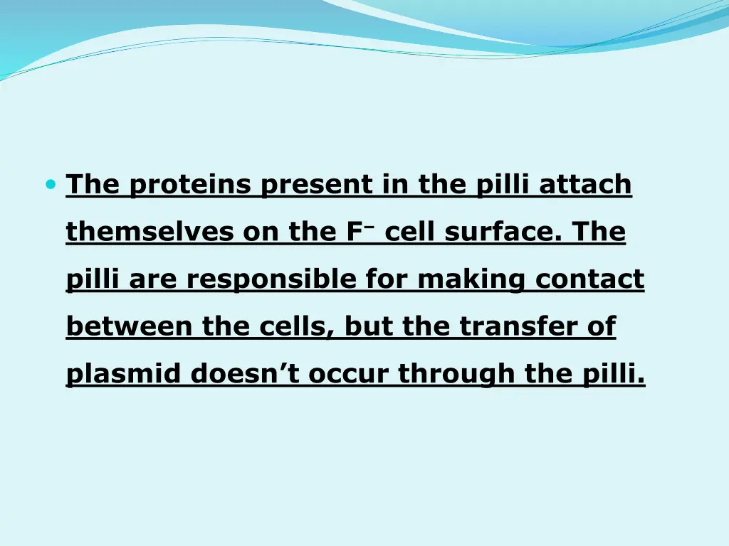 the proteins present in the pilli attach