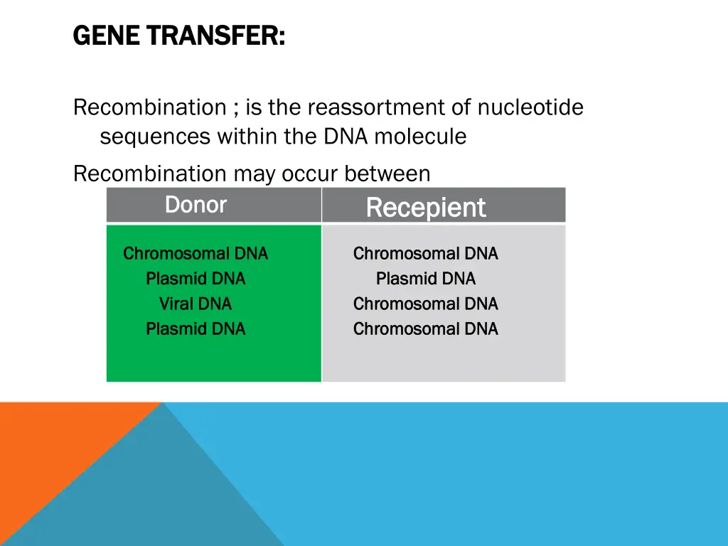 gene transfer gene transfer