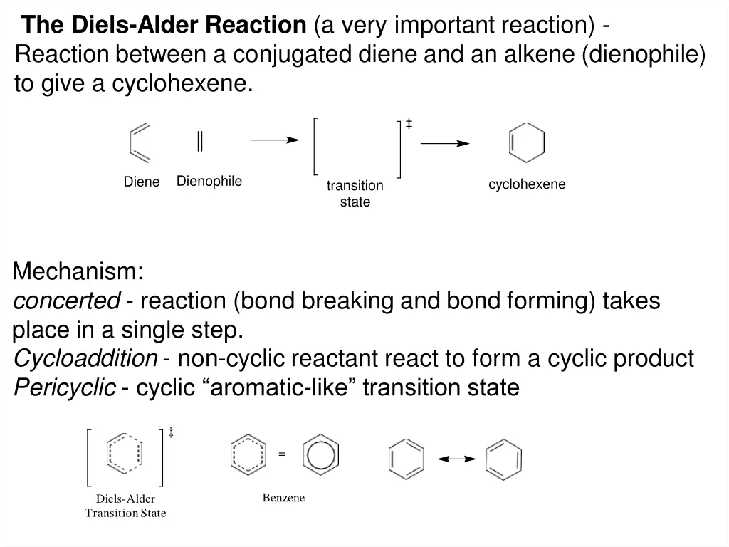 the diels alder reaction a very important