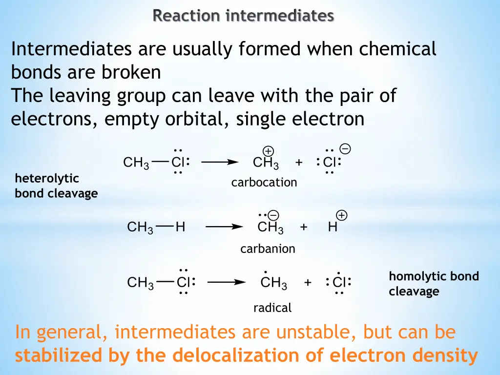 reaction intermediates 1