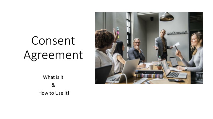 consent agreement