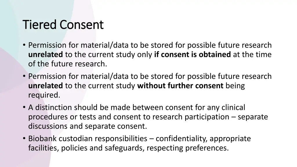 tiered consent tiered consent 1