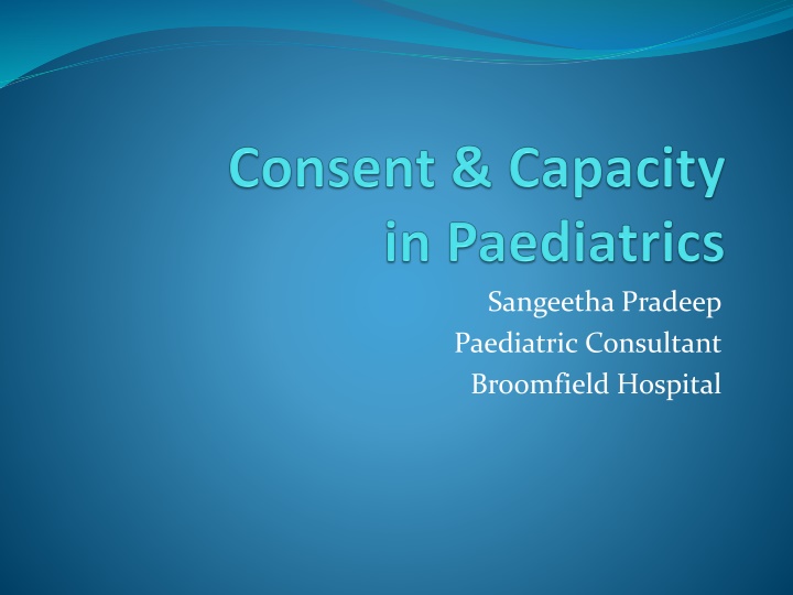 sangeetha pradeep paediatric consultant