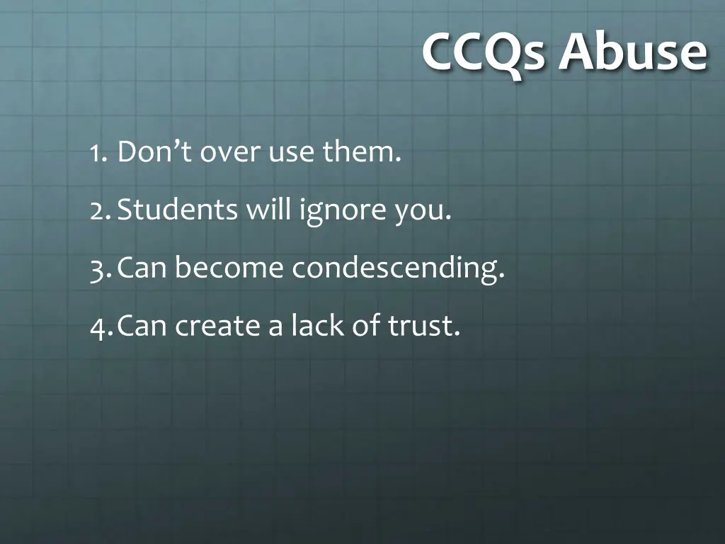 ccqs abuse