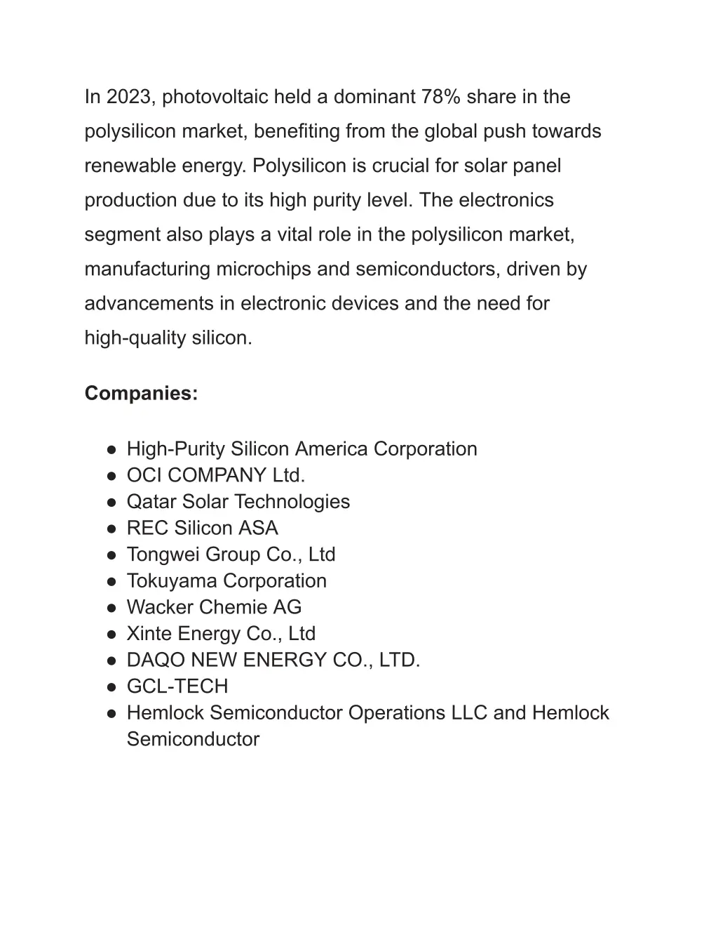 in 2023 photovoltaic held a dominant 78 share