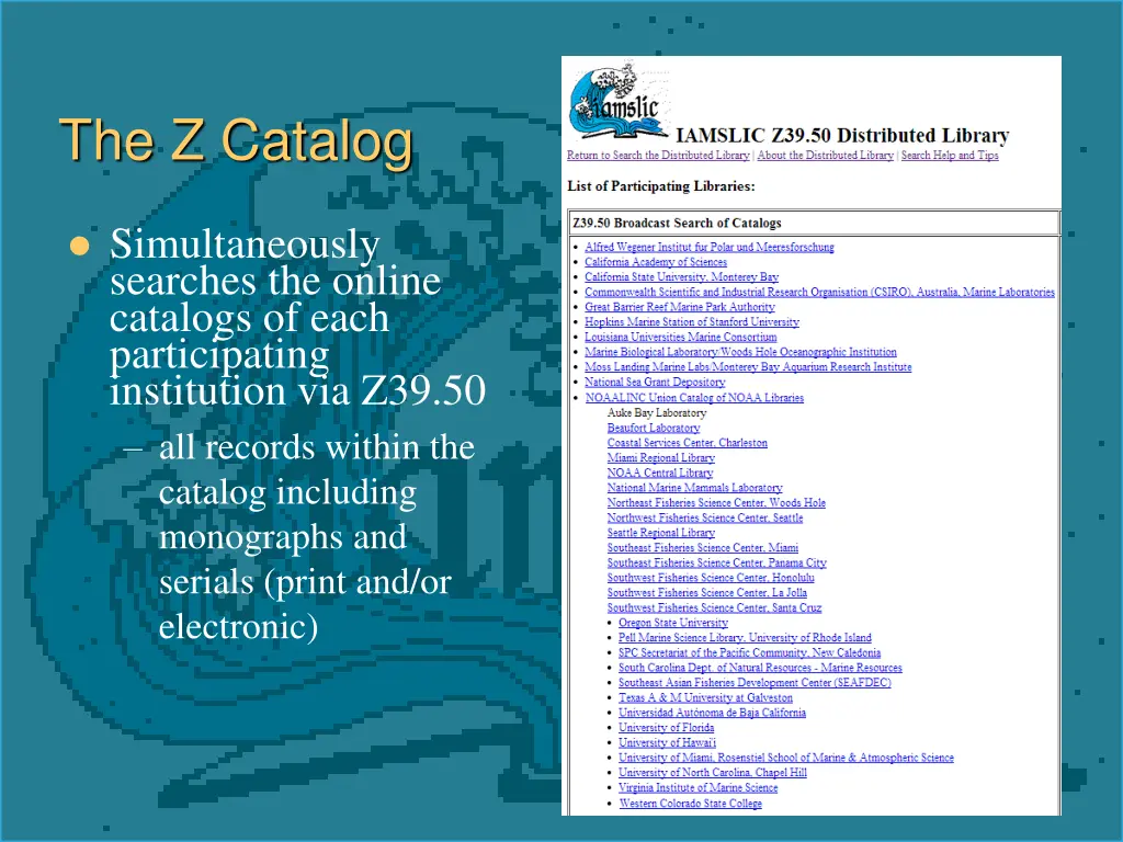 the z catalog 1