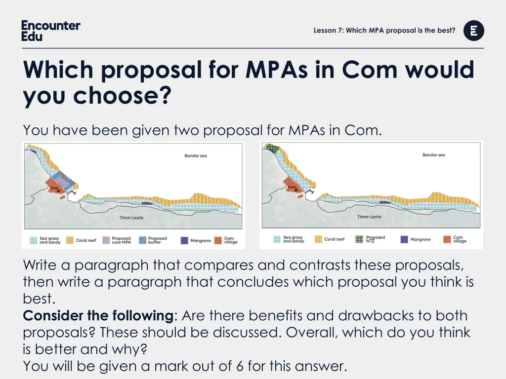 lesson 7 which mpa proposal is the best 3