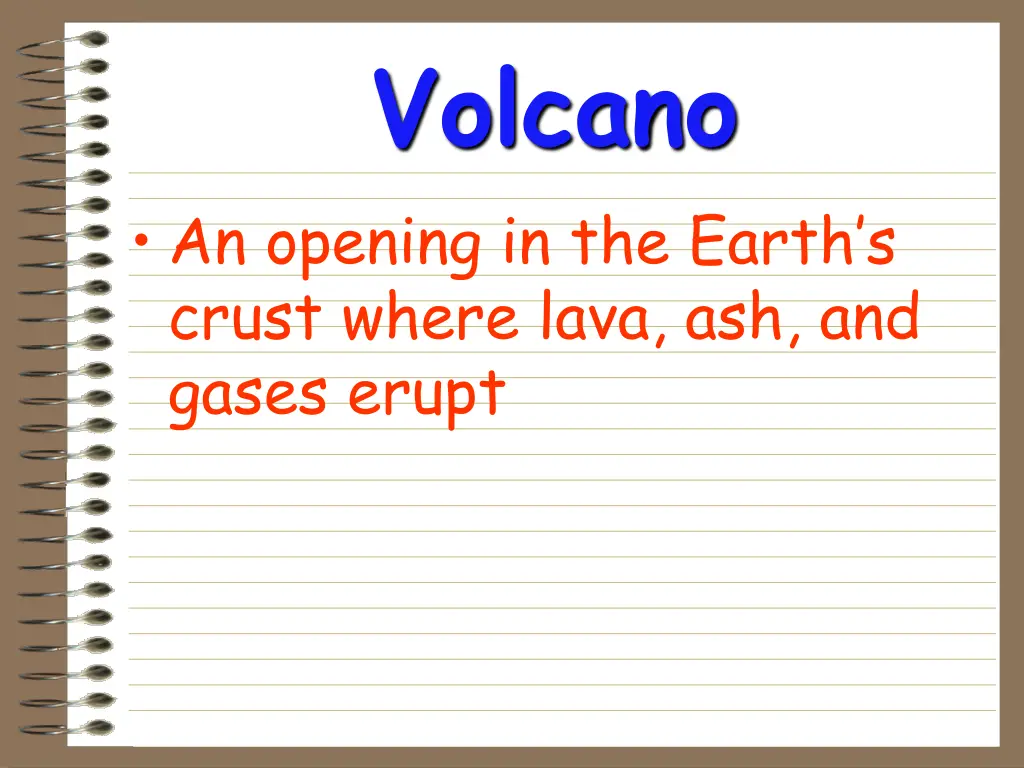 volcano