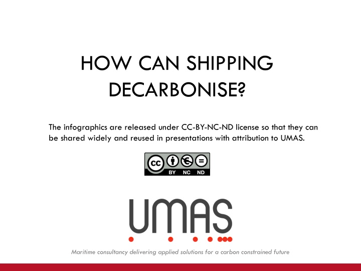 how can shipping decarbonise