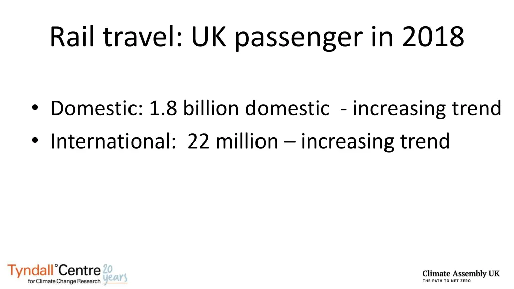 rail travel uk passenger in 2018