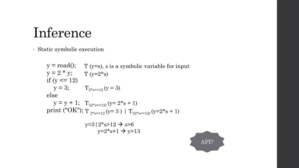 inference