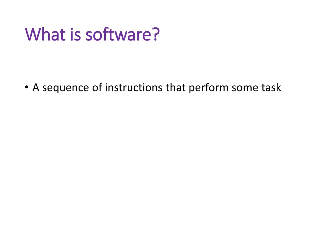 what is software what is software 1