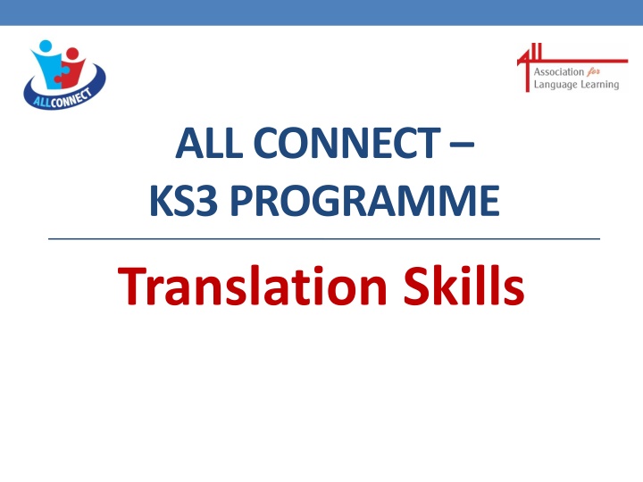 all connect ks3 programme