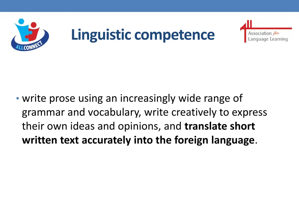 linguistic competence 1