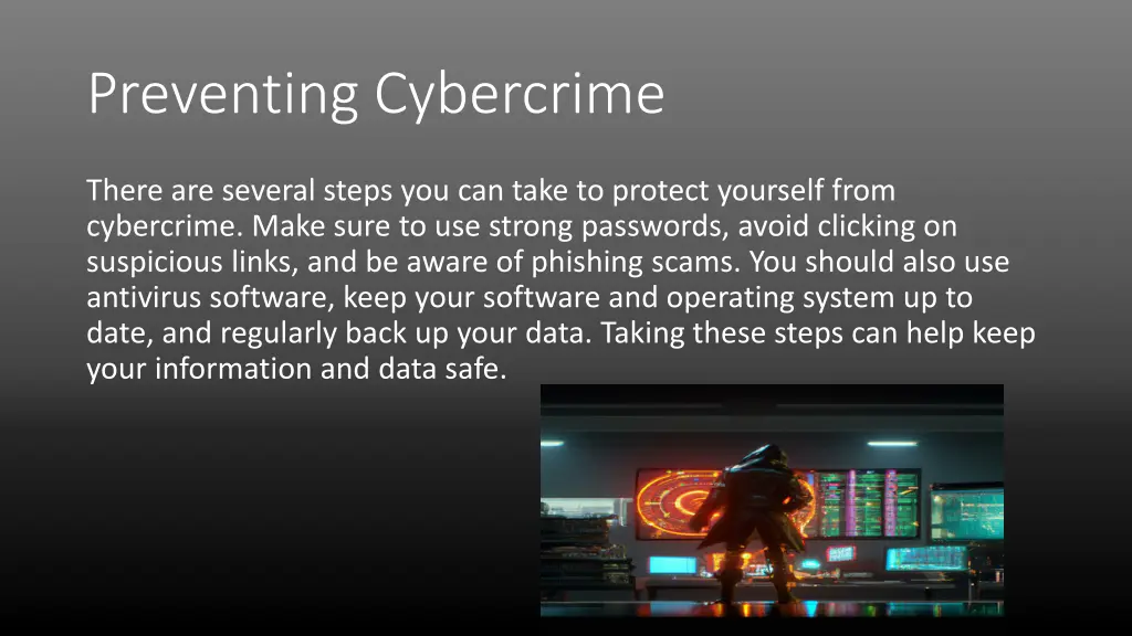 preventing cybercrime