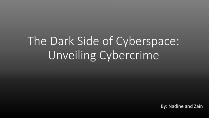 the dark side of cyberspace unveiling cybercrime