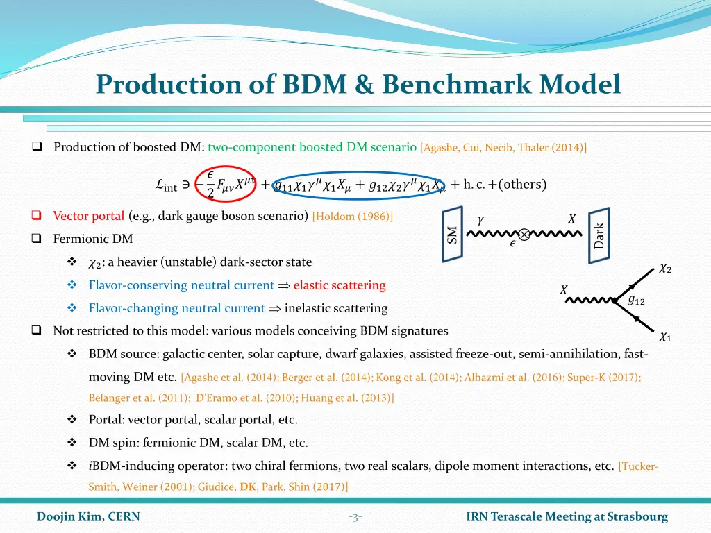 production of bdm benchmark model