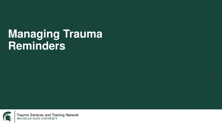 managing trauma reminders