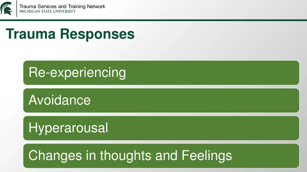 trauma responses