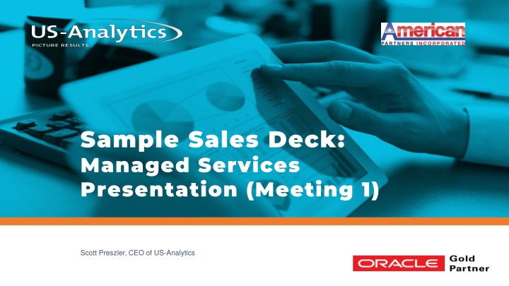 sample sales deck managed services presentation