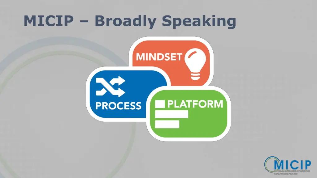 micip broadly speaking