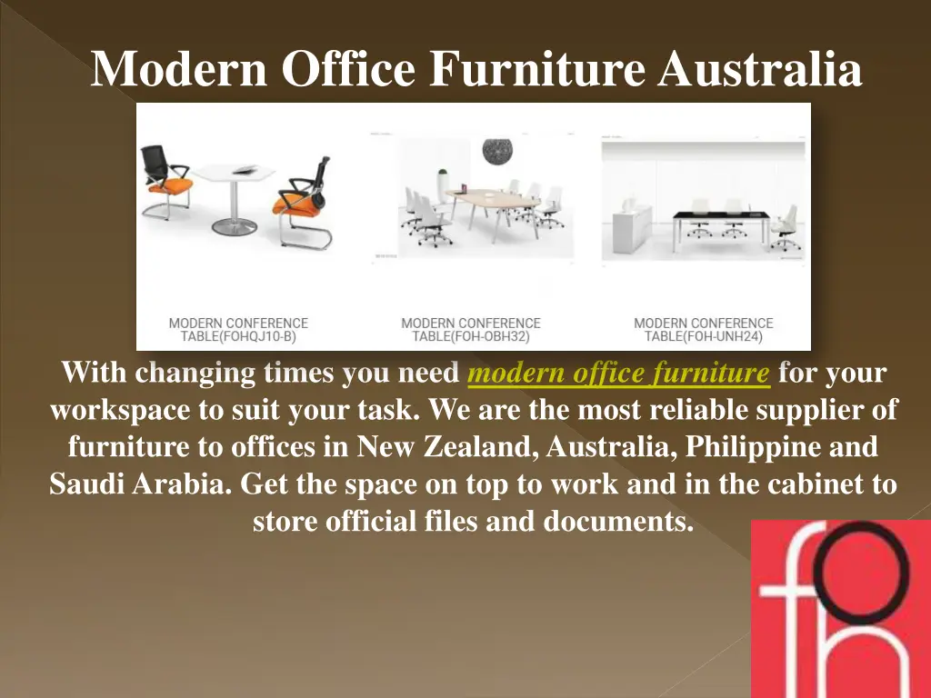 modern office furniture australia