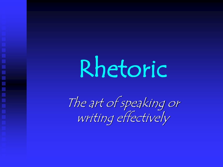 rhetoric rhetoric