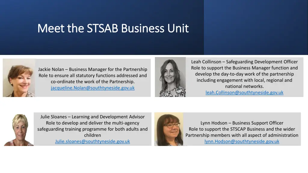 meet the stsab business unit meet the stsab