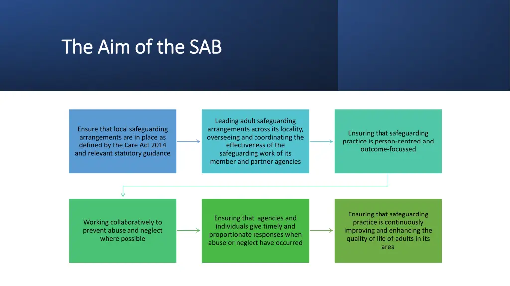 the aim of the sab the aim of the sab