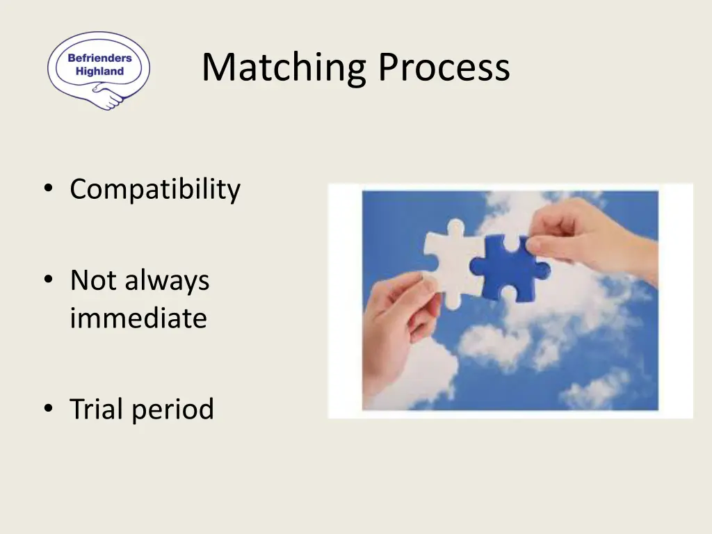 matching process