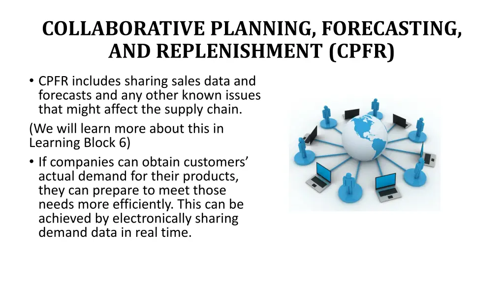 collaborative planning forecasting