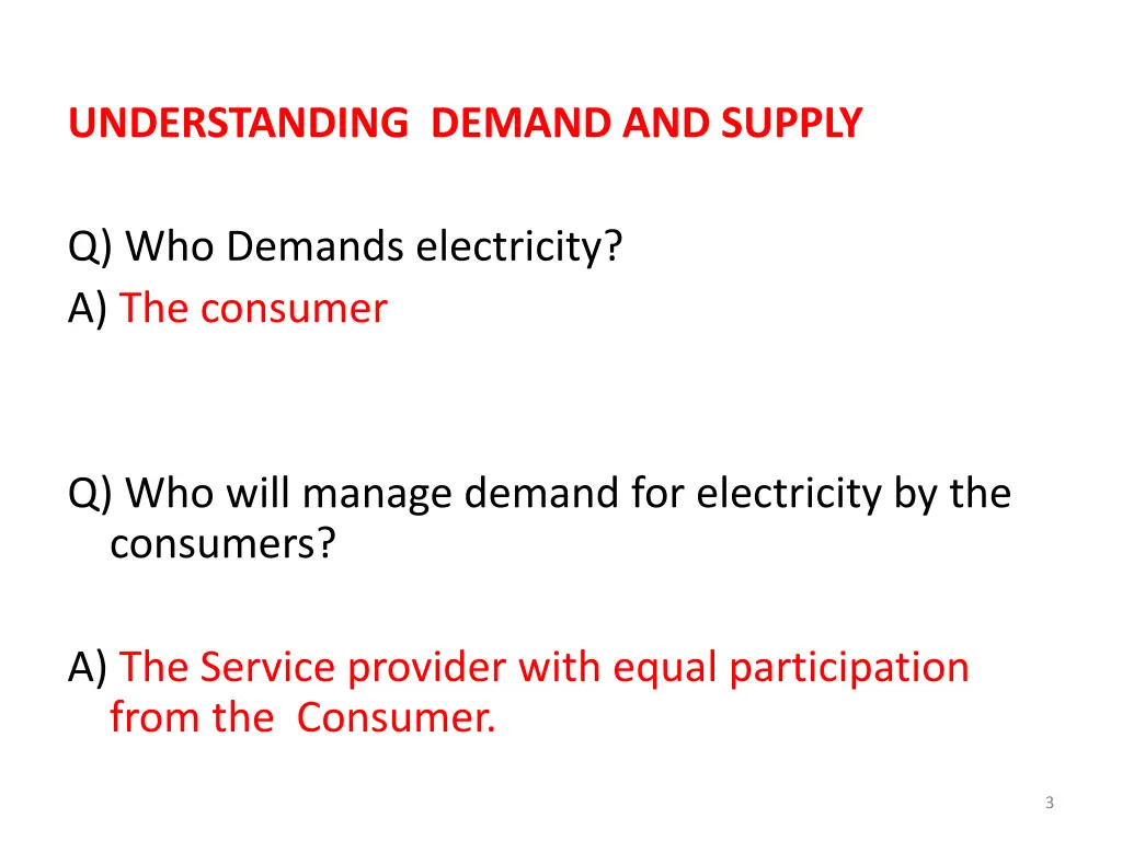 understanding demand and supply