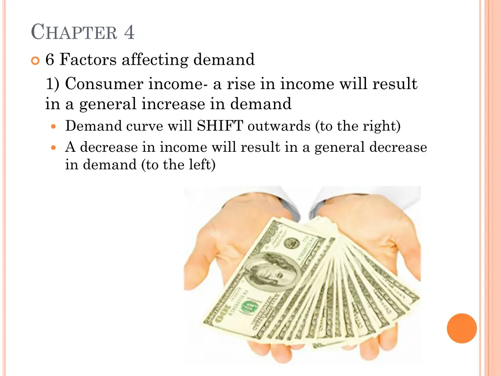 c hapter 4 6 factors affecting demand 1 consumer