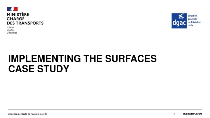 implementing the surfaces case study