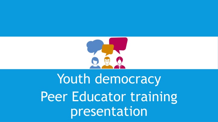 youth democracy peer educator training