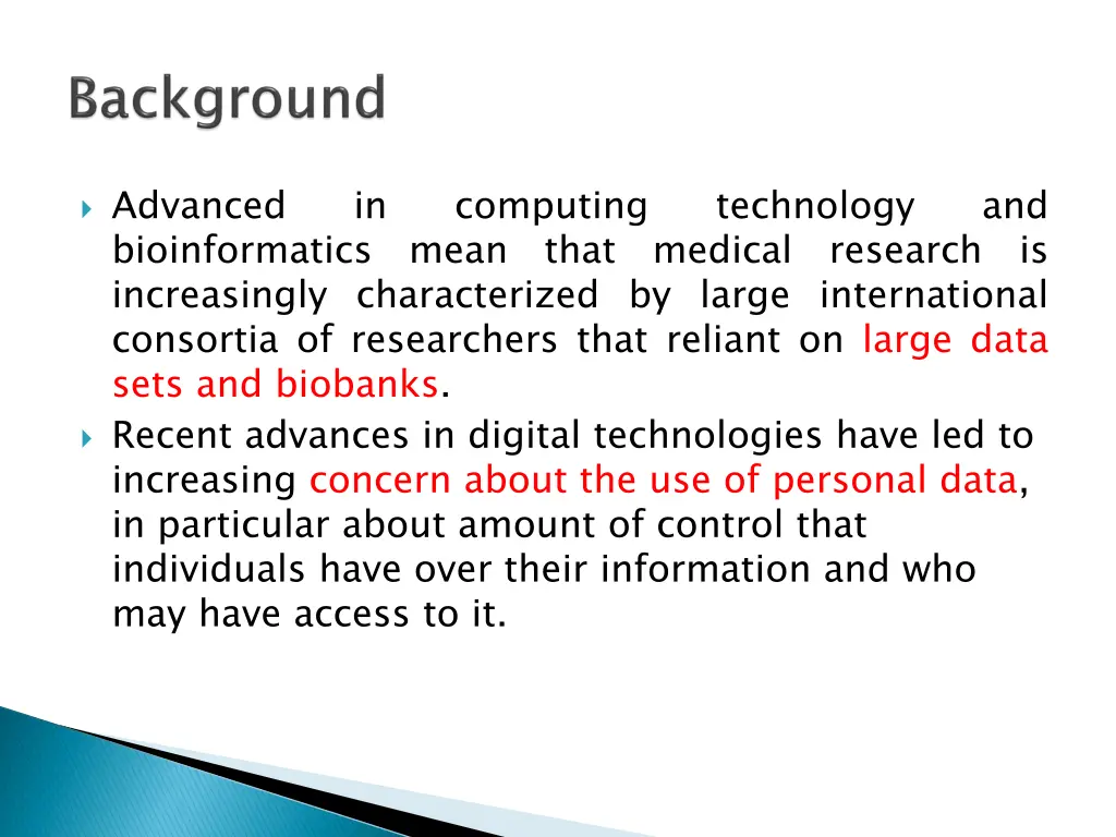 advanced bioinformatics increasingly