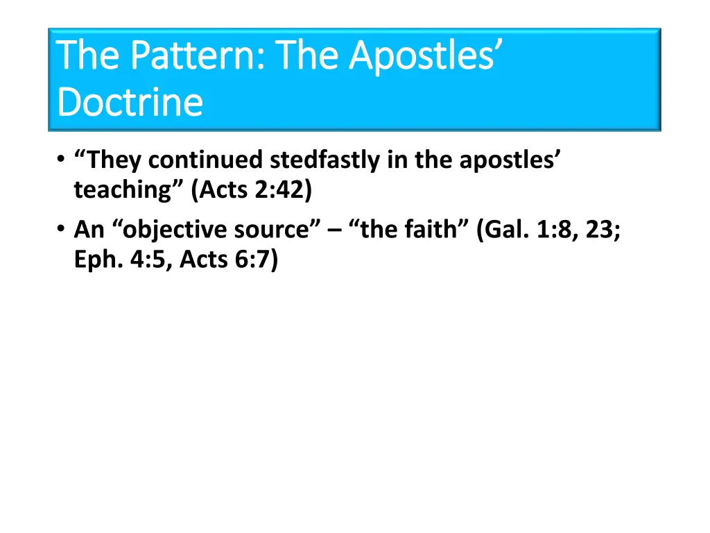 the pattern the apostles the pattern the apostles 1