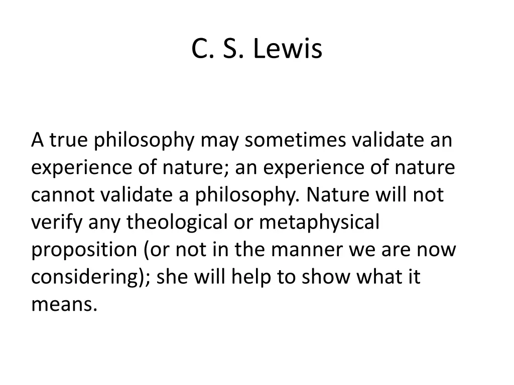 c s lewis