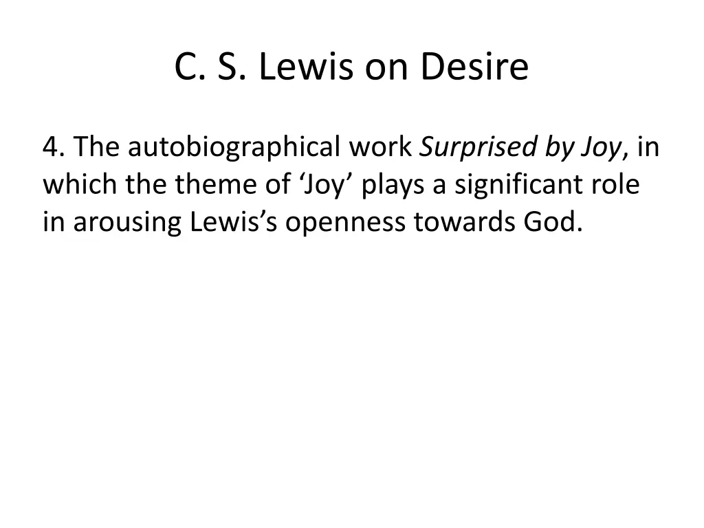 c s lewis on desire 3