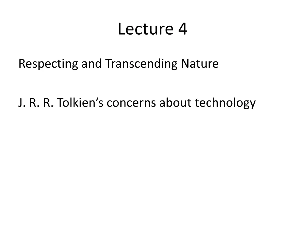 lecture 4