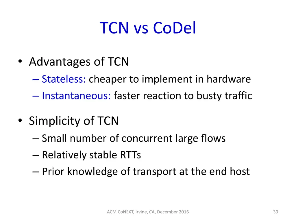 tcn vs codel 2