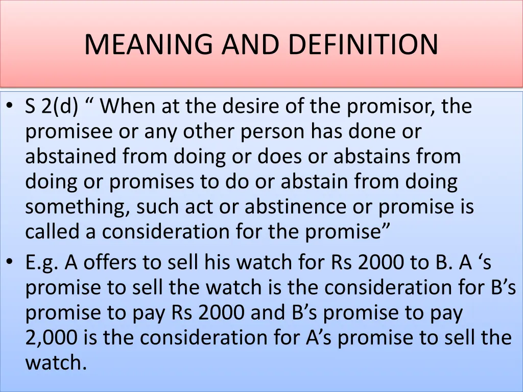 meaning and definition