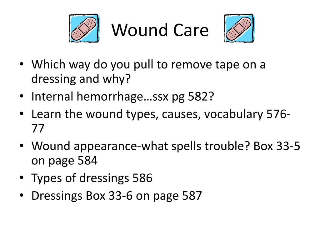 wound care