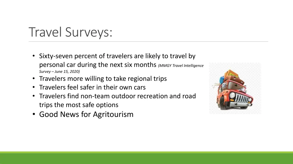 travel surveys