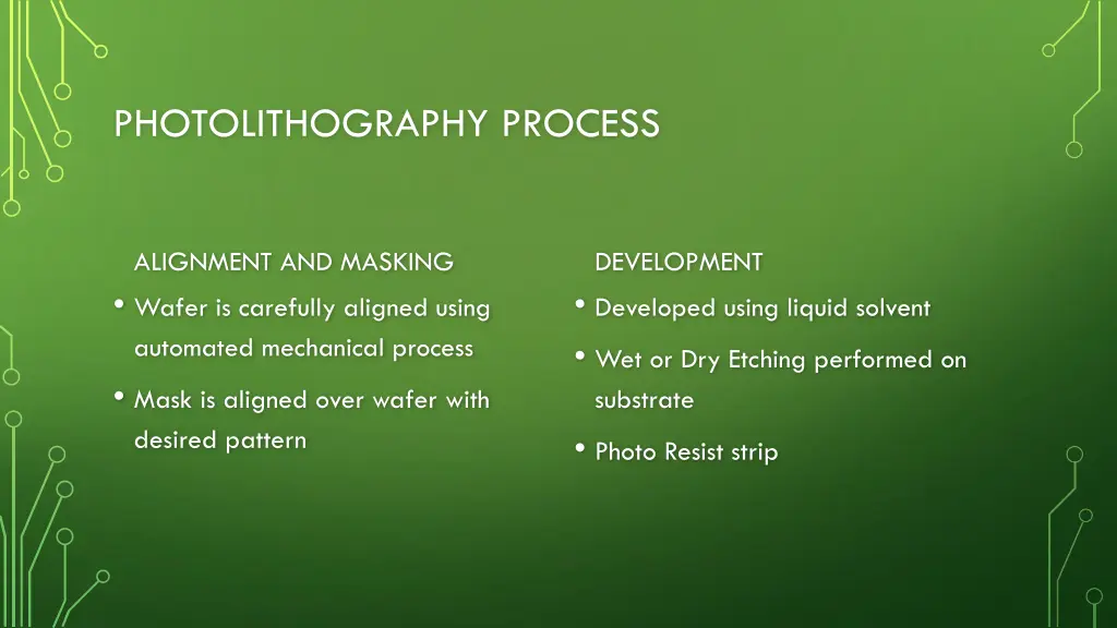 photolithography process 2